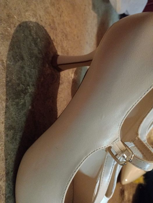 Buty ślubne białe rozmiar 40