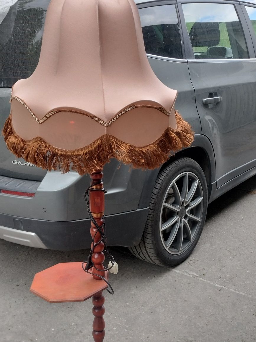 Lampa stojąca prl.