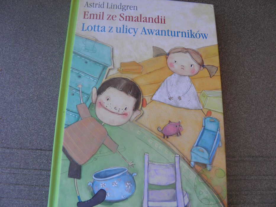 Emil ze Smalandii, Lotta z ulicy Awanturników, autor Astrid Lindgren