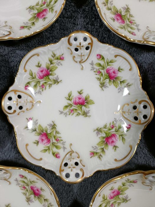 Rosenthal Moliere Moosrose miseczki kawioru lub konfitur, pralinek 8