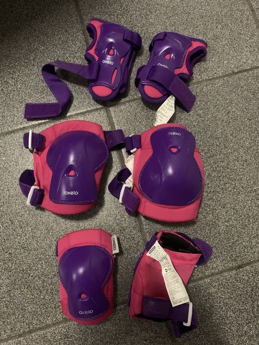 Protecções XS para skate, patins ou trotinete
