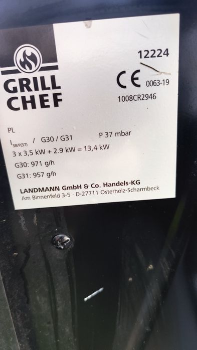 Grill gazowy Landman
