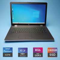 Ноутбук HP 17-bs032ds (Pentium N3710/RAM 8GB DDR3/SSD 240GB)Б/В (7279)