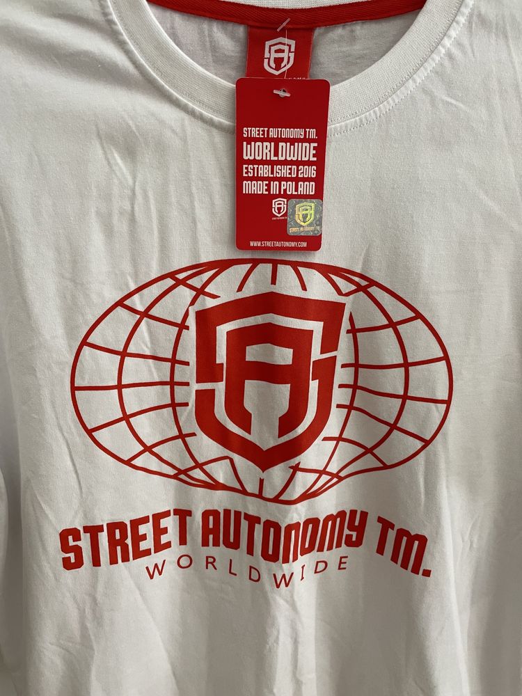 Street autonomy męski tshirt koszulka rozmiary