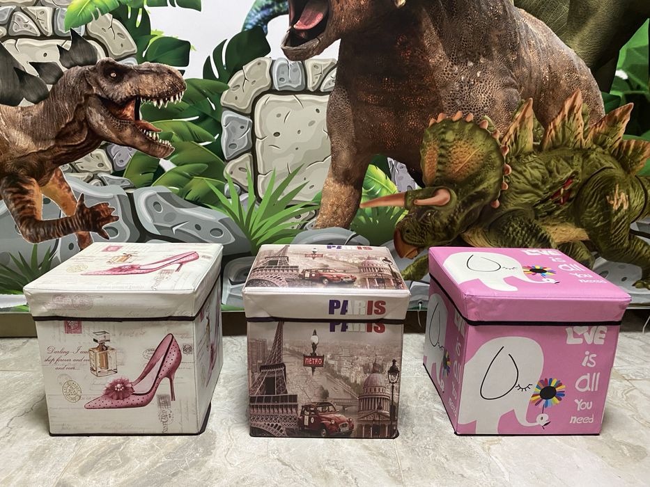 Пуфик органайзер складной пуф