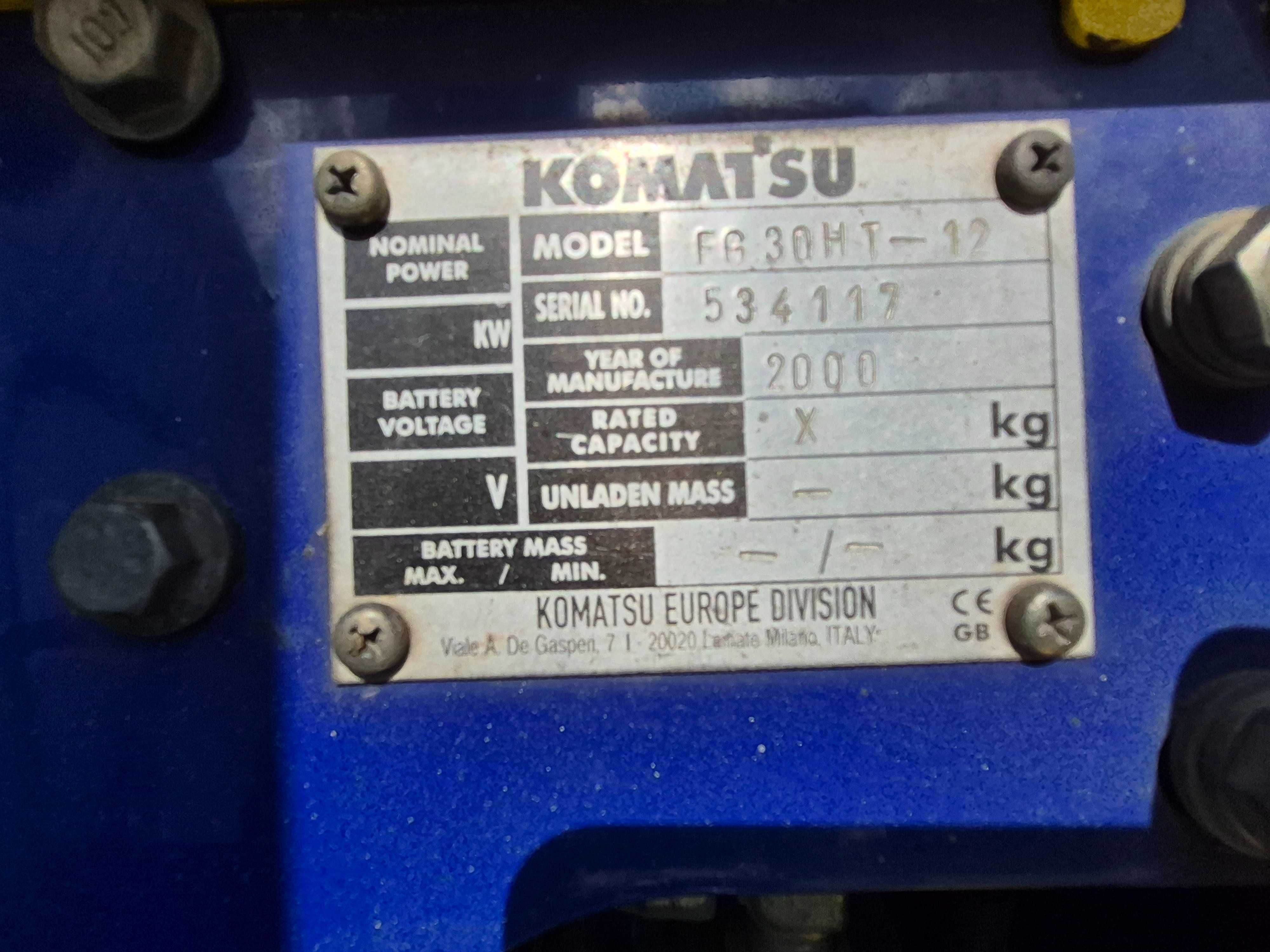 Wózek widłowy KOMATSU FG30
