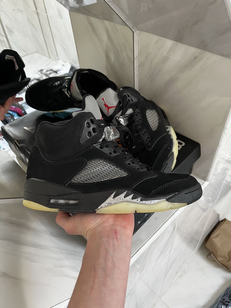 Nike air jordan 5 metalic