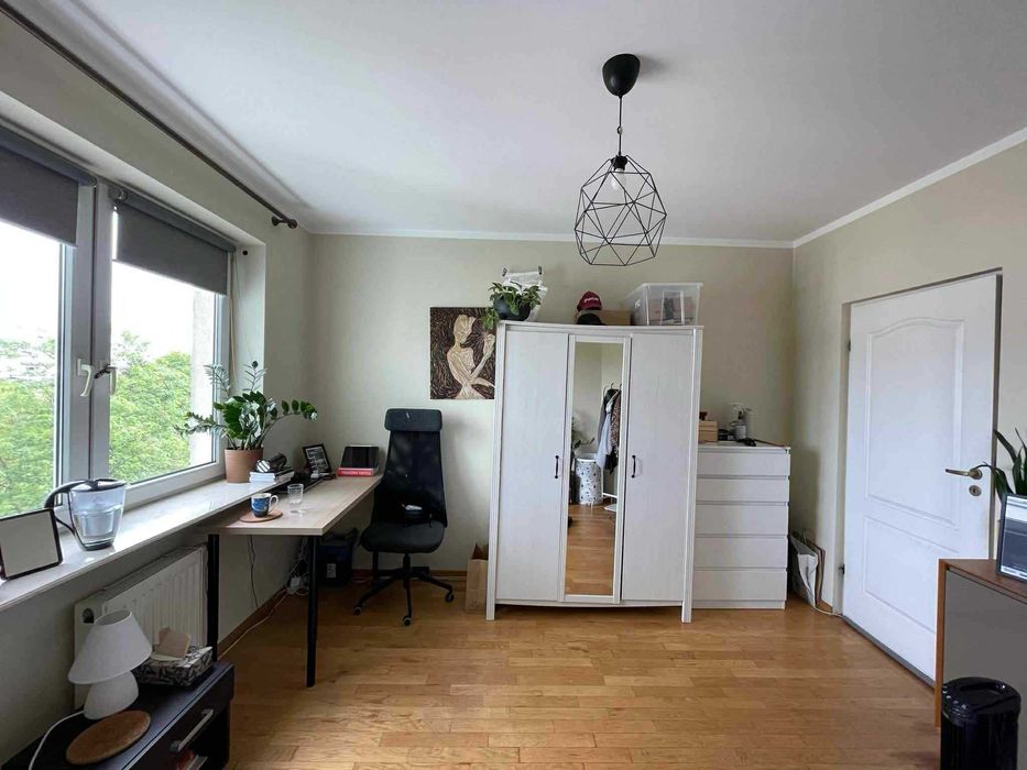 Pokój 12m2 przy łazienkach w 2 poziomowym apartamencie / Mokotów