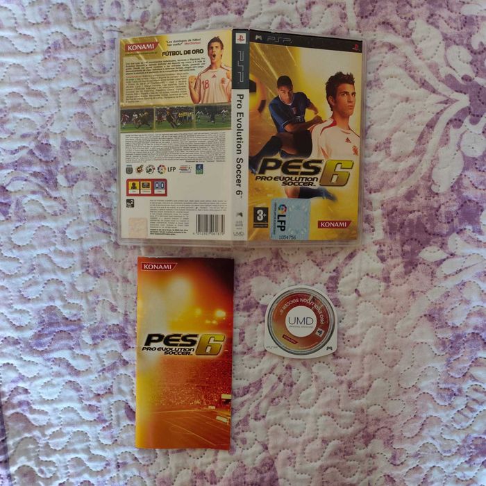 PES 6 (Pro Evolution Soccer) Sony Playstation Portable / PSP