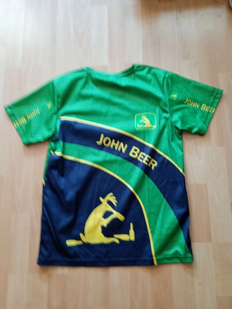 Koszulka nowa JOHN DEERE JOHN BEER rozmiar L (nowa)