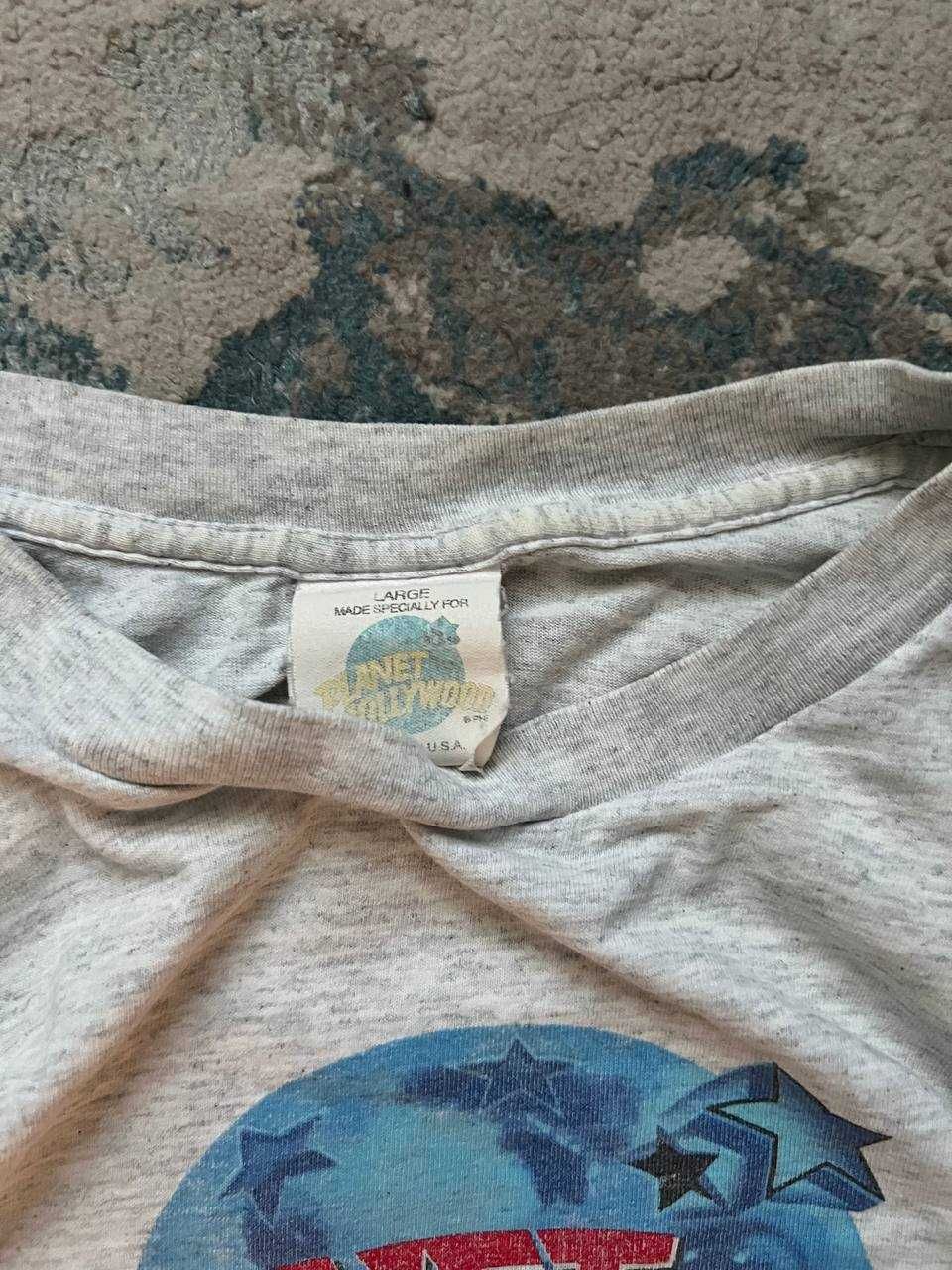 Planet Hollywood tee 90-s made in us size: L