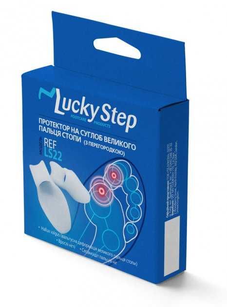 Протектор на суглоб великого пальця стопи з перегородкою Lucky Step