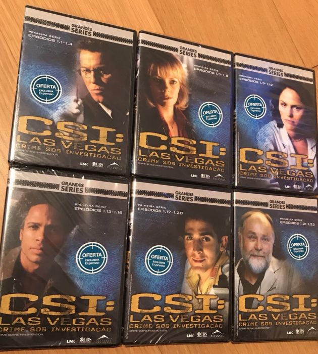 Coleção CSI - LAS VEGAS (DVD) 5€ todos