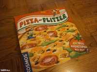 Gra Pizza Flitzer  gra losowa, pamięciowa z figurkami z drewna