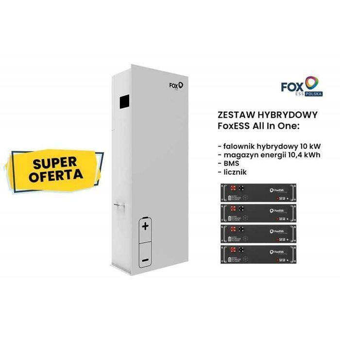 Fotowoltaika 10 Kw + Magazyn energii 10 kWh montaż na gruncie, raty