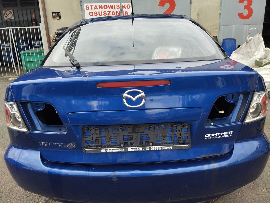 Mazda 6 5D 2.0i 2004 r.Klapa bagażnika.