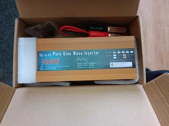 Інвертор 12V-220V. Перетворювач напруги. Инвертор. Преобразователь.