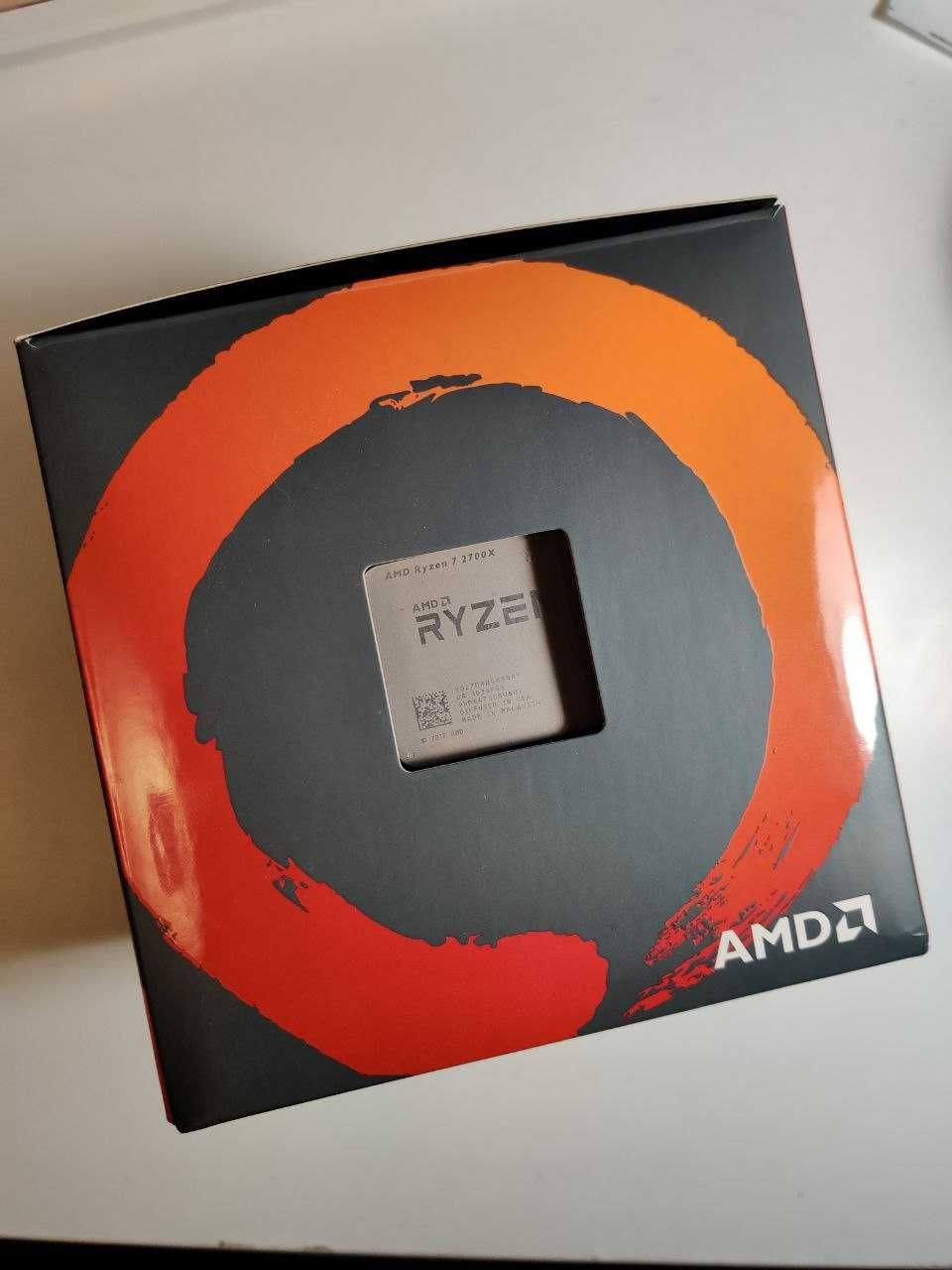 Процесор AMD Ryzen 7 2700X box + кулер Wraith Prism з RGB