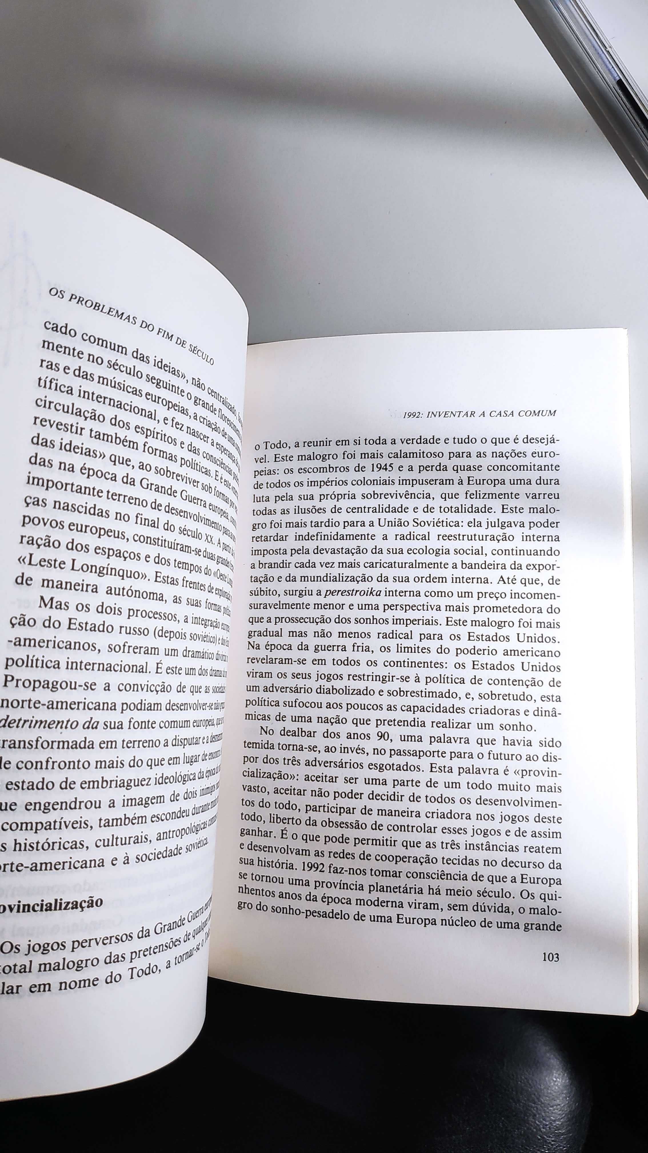 Os Problemas do Fim do Século - de Edgar Morin