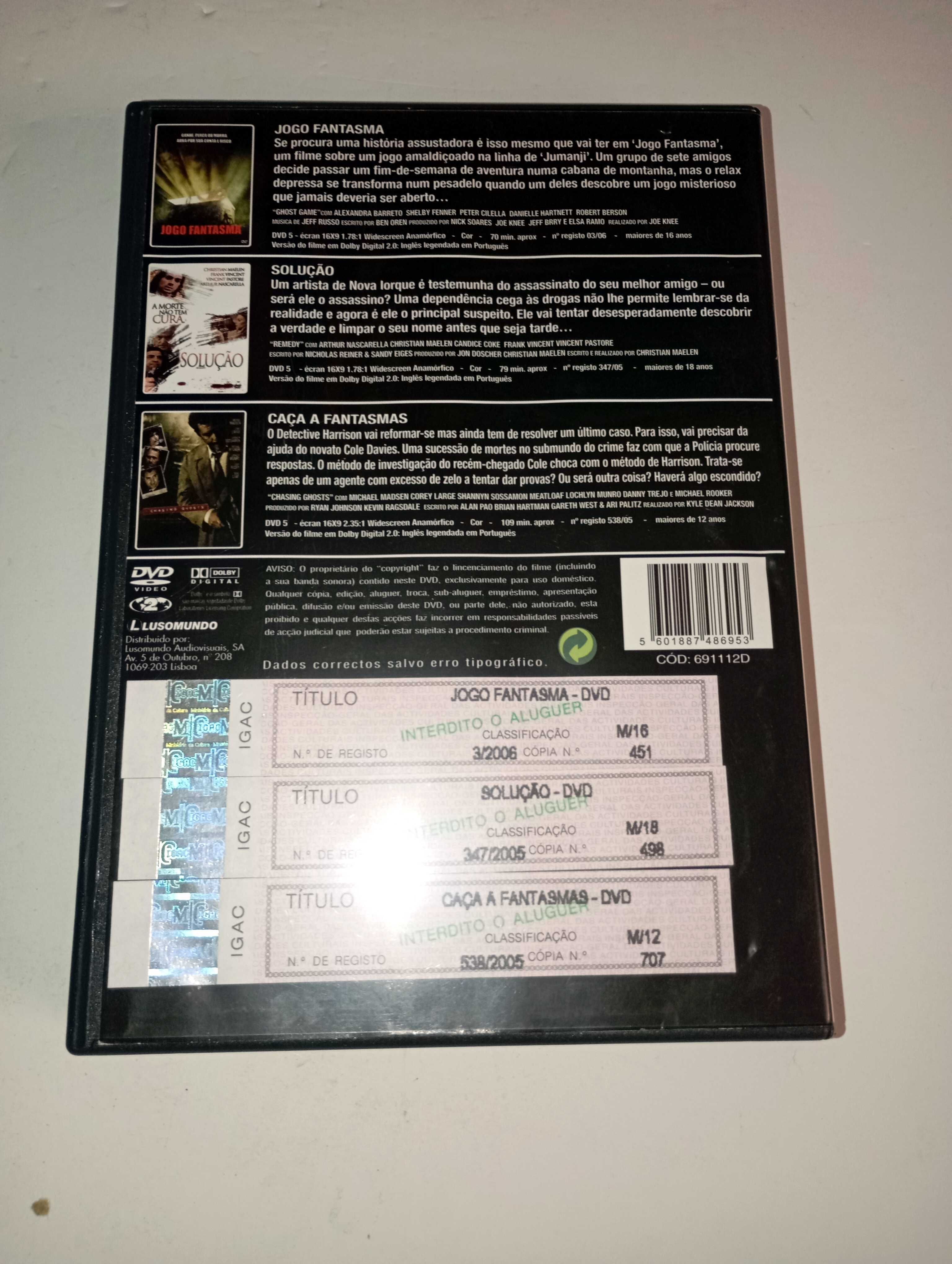Jogo Fantasma/ Solução/ Caça Fantasmas