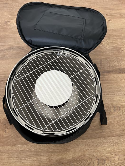 Grelhador a carvão em inox