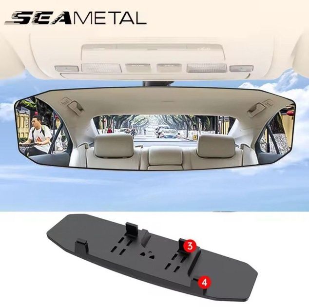 Ширококутне опукле дзеркало заднього виду SEAMETAL