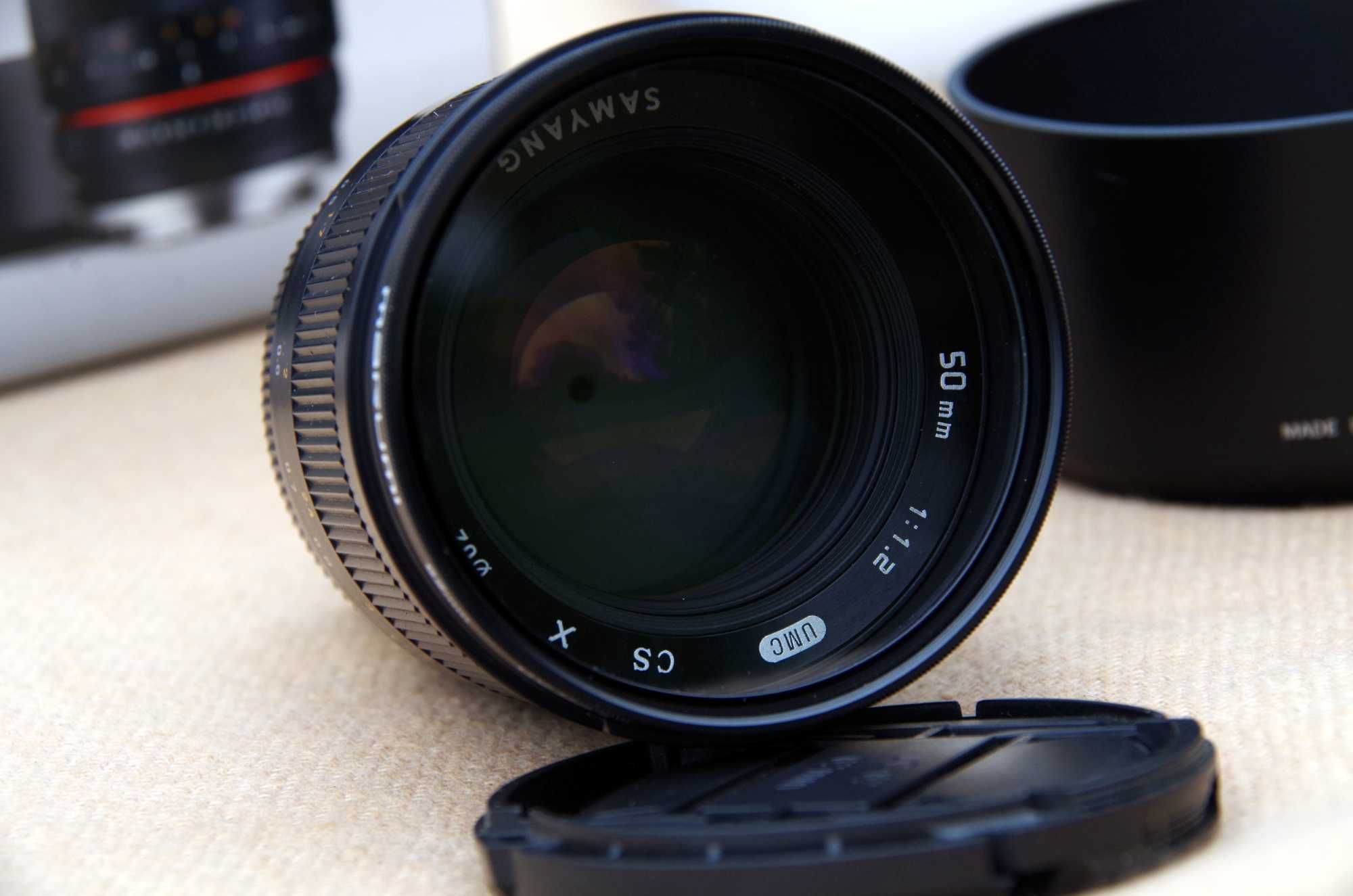 Obiektyw Samyang F 1.2/50  do  Fuji