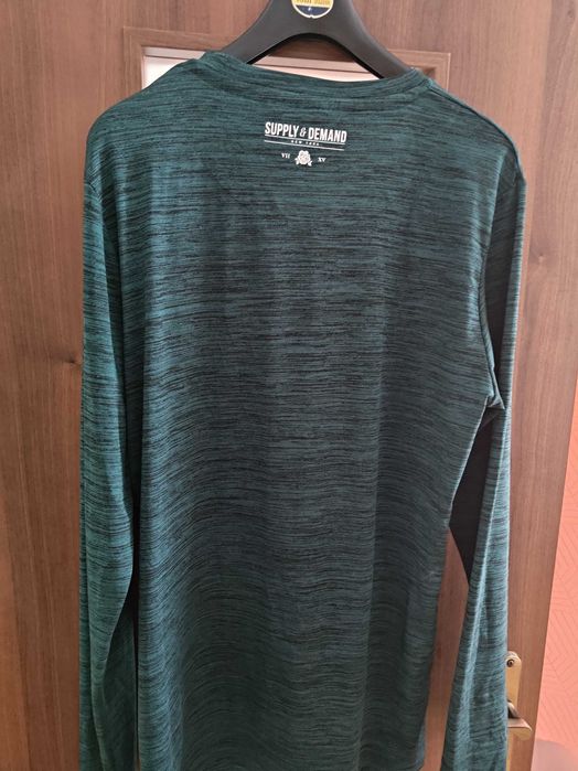 Bluzka / T-shirt Męski Zielony Rozmiar XXL (stan bardzo dobry)