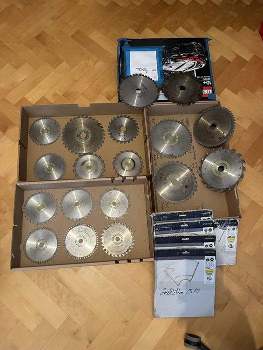 Tarcze, piły festool 160 225 rozmiar