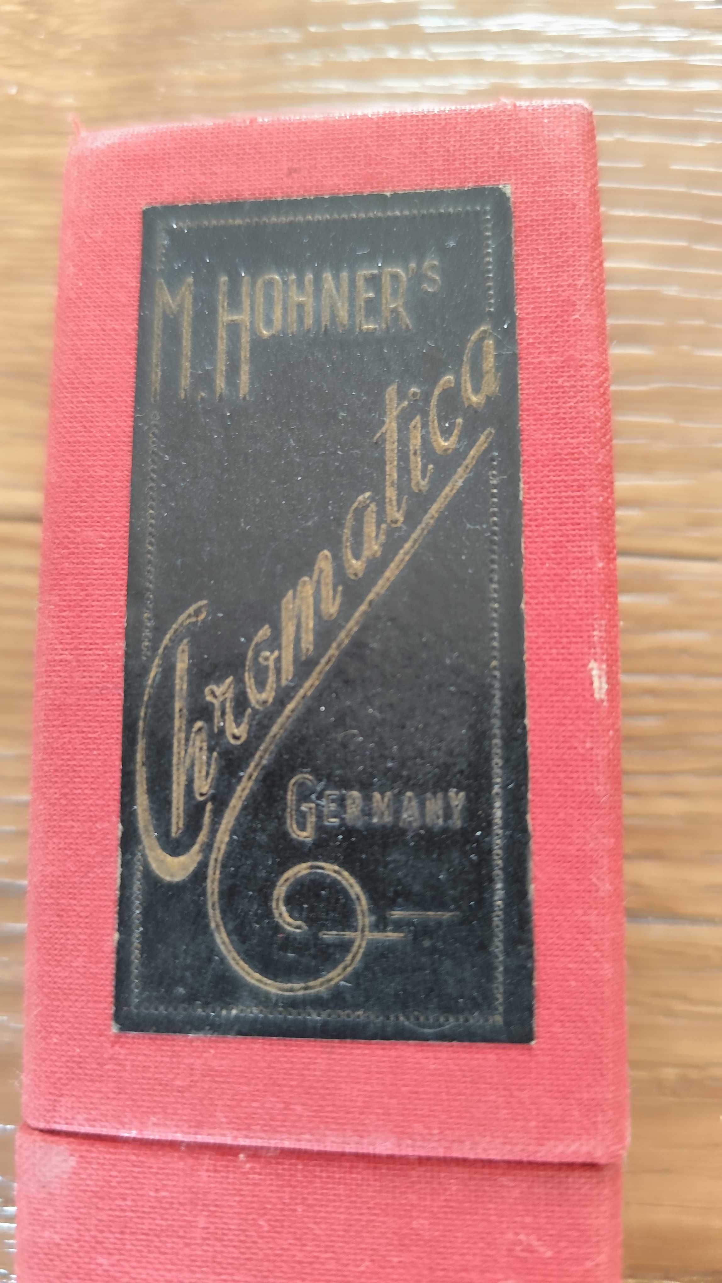 Harmonijka Hohner Chromatica Basowa unikatowa kolekcjonerska lata 60"