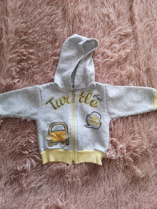 Bluza 74 szara z kapturem