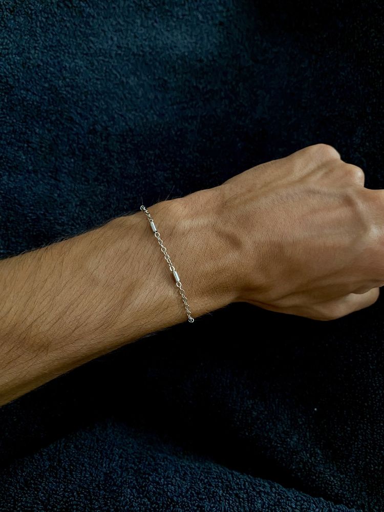 Pulseira Prateada Simples