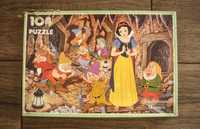 Puzzle # Clementoni 104 Disney Królewna Śnieżka i 7 Krasnoludków