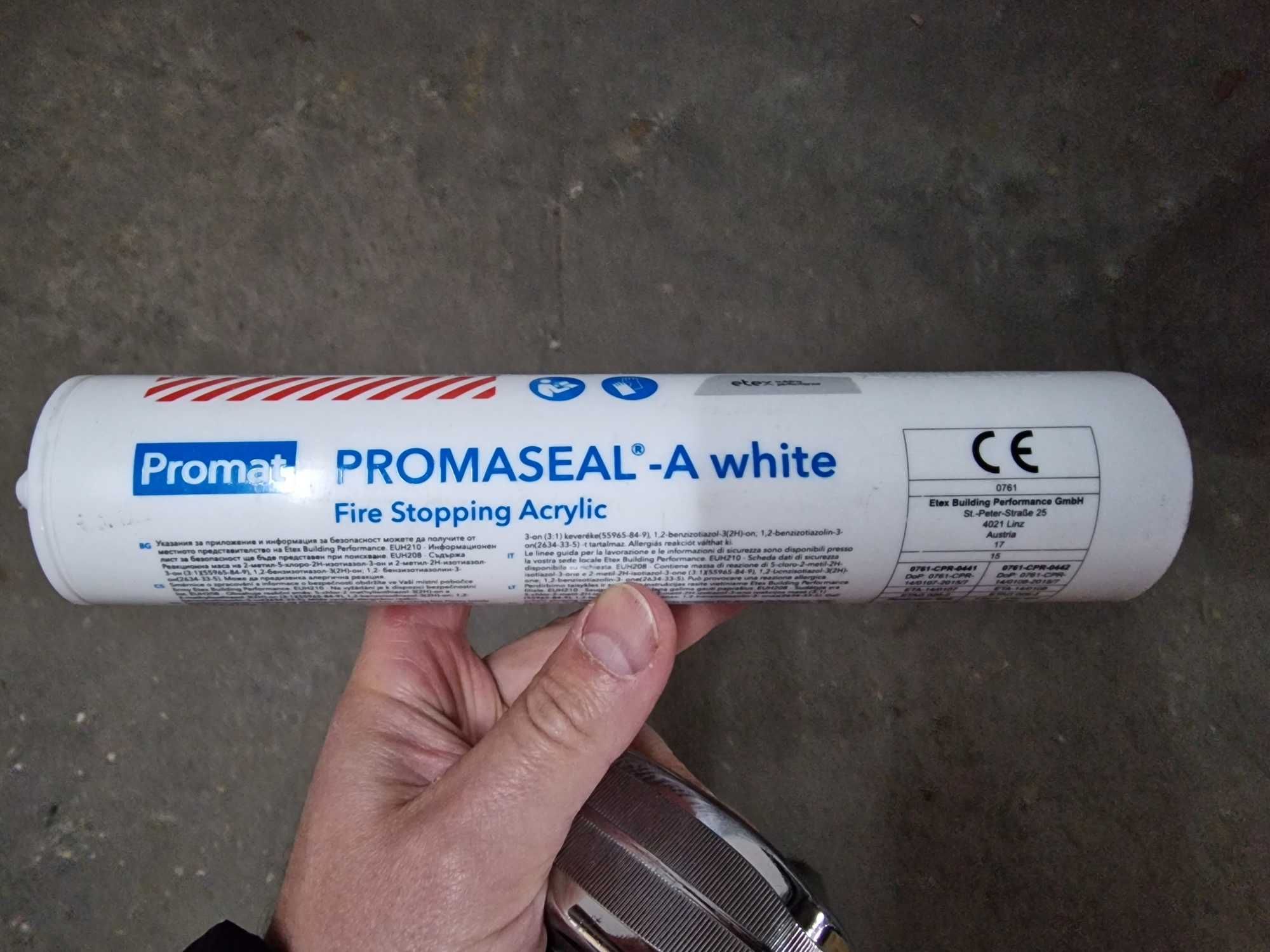 PROMAT PROMASEAL-A White 310ml z naklejką atestową