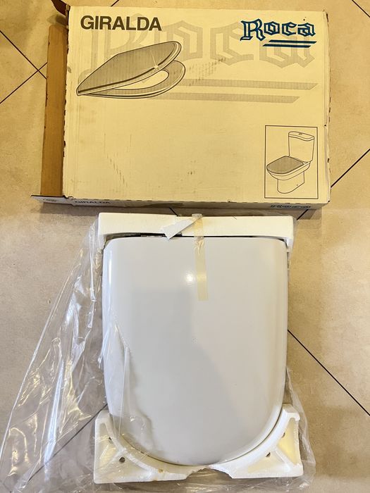 Deska sedesowa wc Roca Giralda wolnoopadająca
