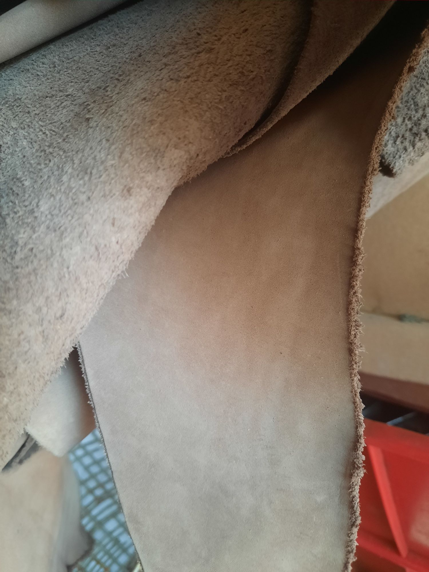 Lote de peles para calcado