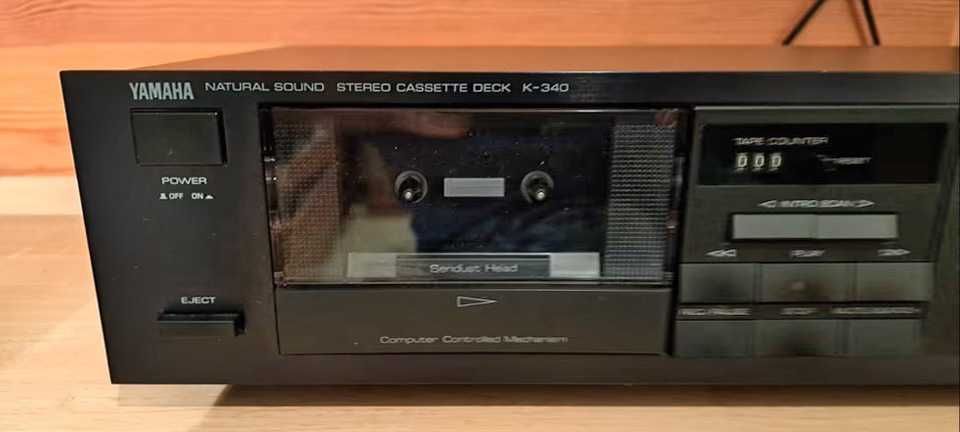 Yamaha K-340 (HX Pro) - Кассетная дека, 2 Head, 220V. Japan