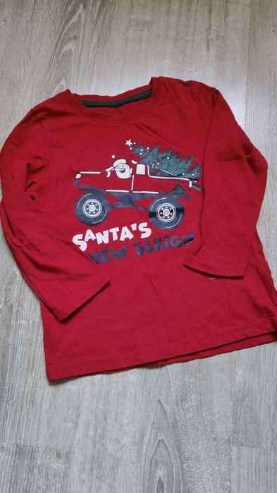 Pięć sztuk koszulki z długim rękawem rozmiar 98/104