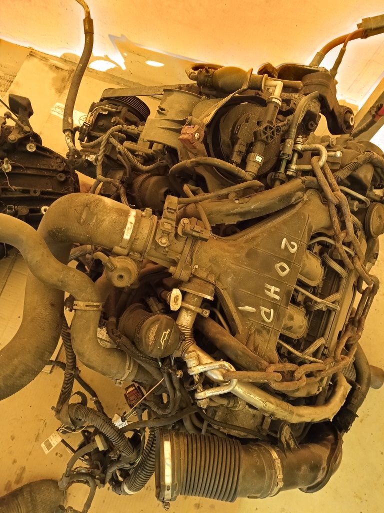 Silnik z osprzętem citroen C5 x7 III 2.0 HDi 136km