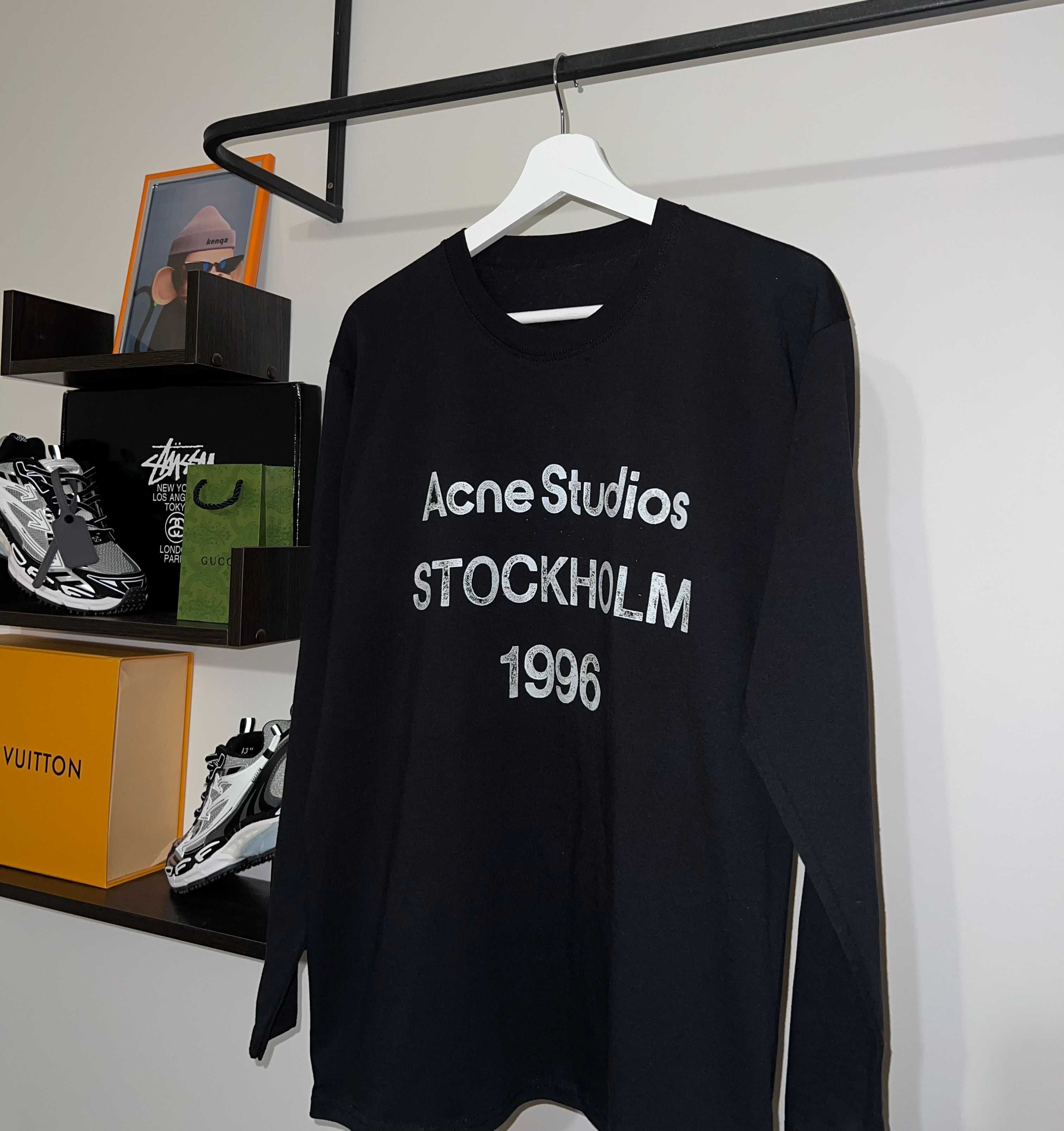 Лонгслів Acne Studios (чорного кольору)