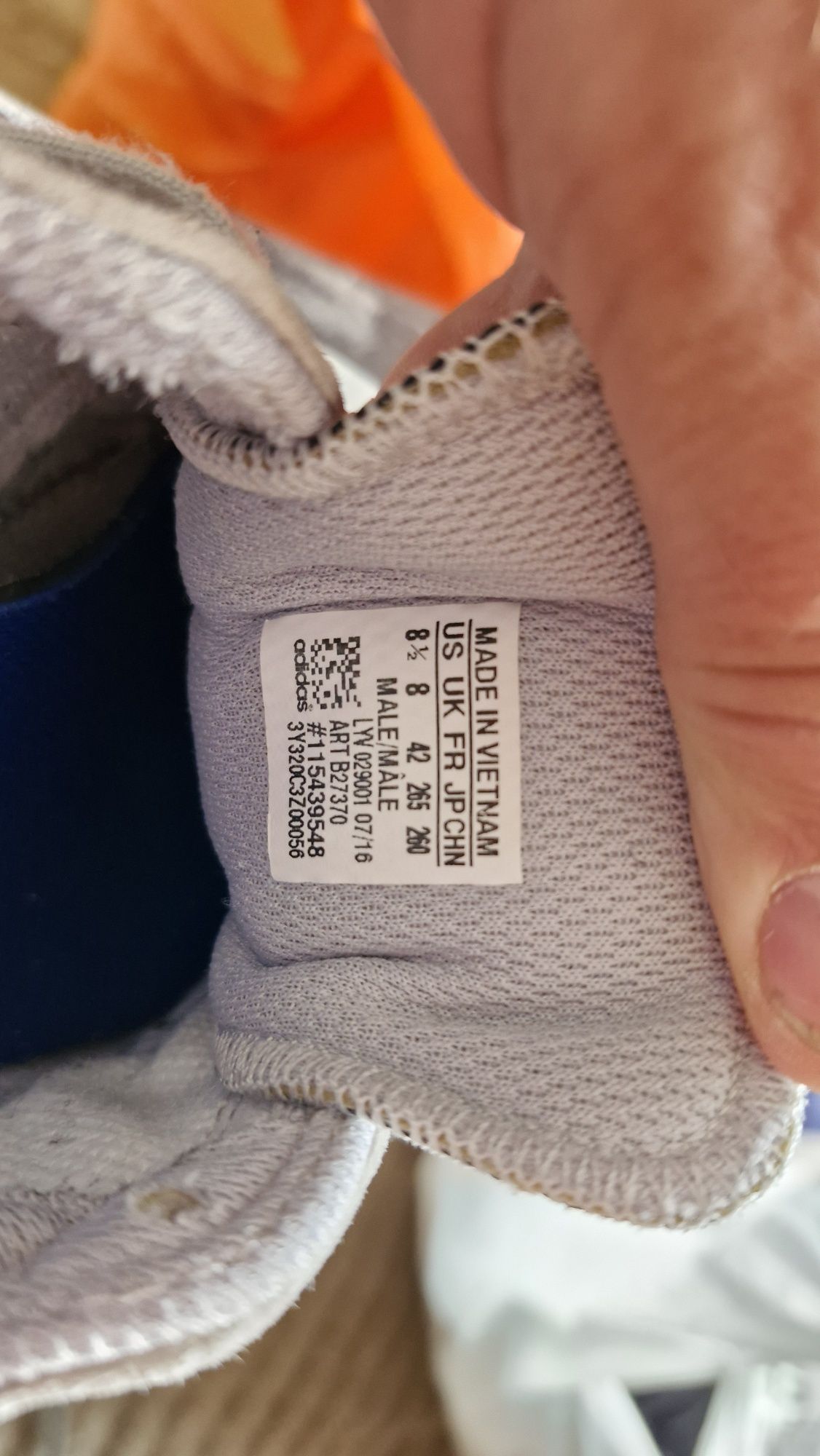 Чоловічі кеди Adidas.Розмір 42