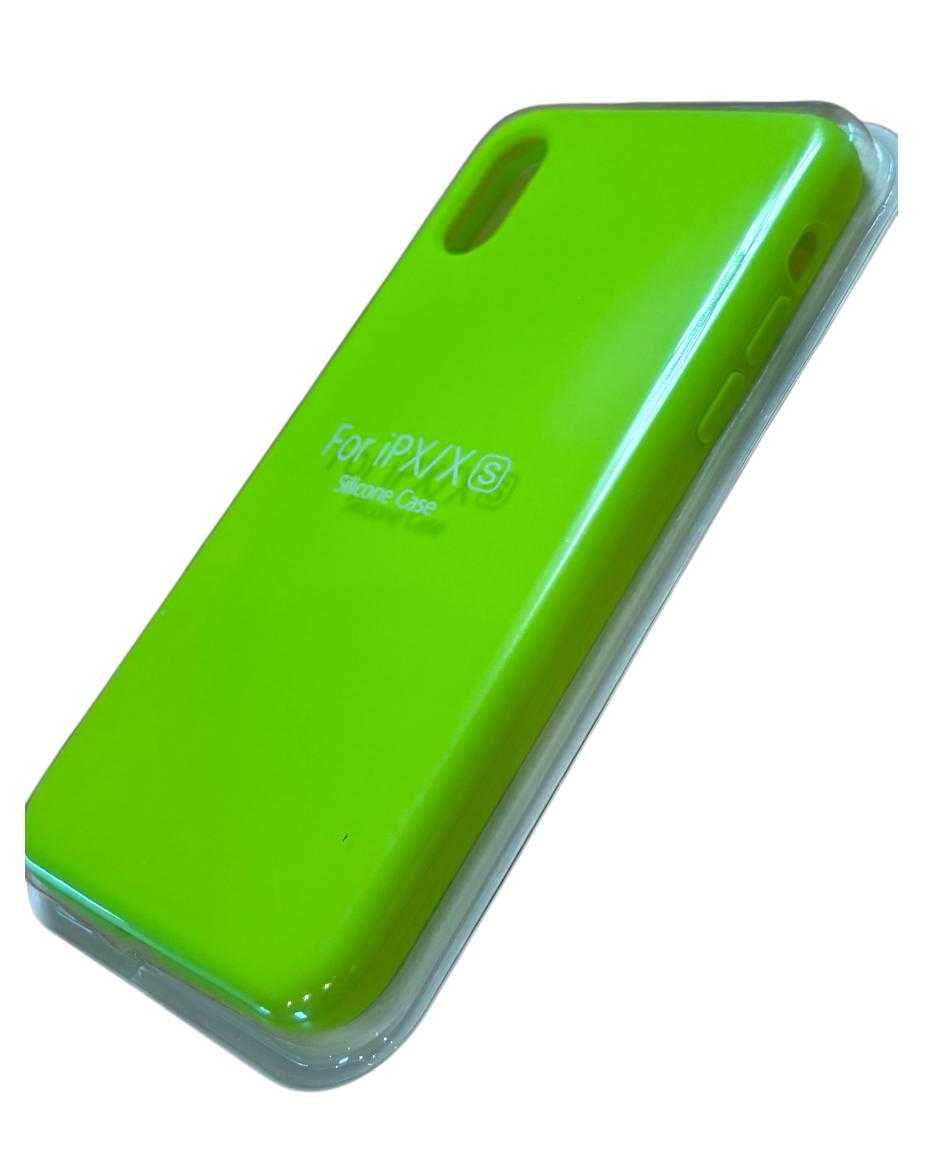 Iphone X/XS Etui Case Obudowa Neon Zielony kod 2195