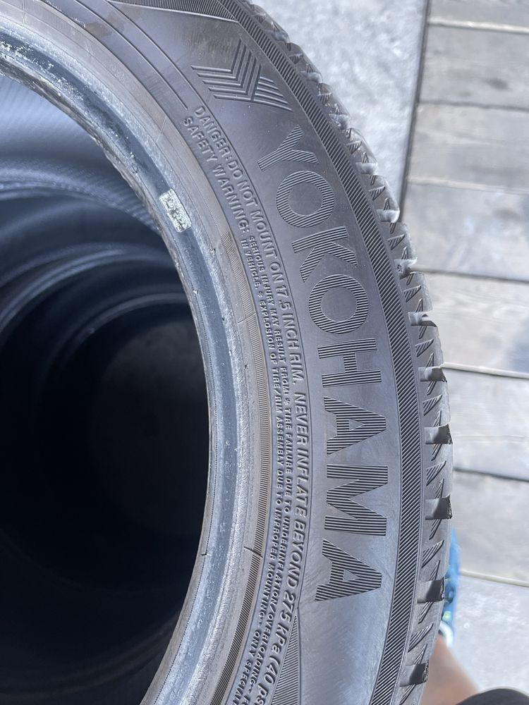 4 Opony Zimowe Yokohama 225/50/17 2024r