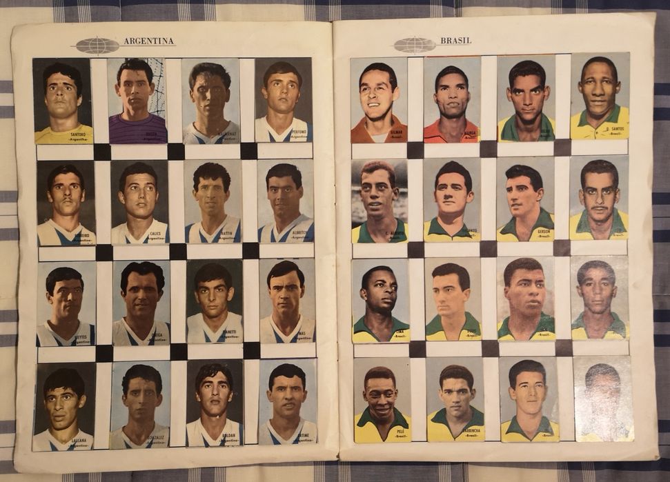 Caderneta Mundial Futebol 1966