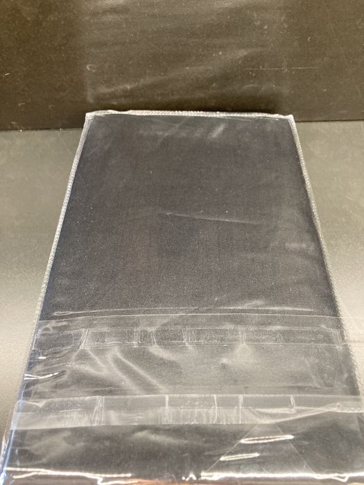 Prześcieradło bez gumki 200x220 czarne Paris