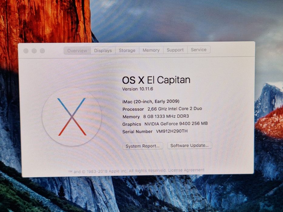 iMac  (20-inch, early 2009)