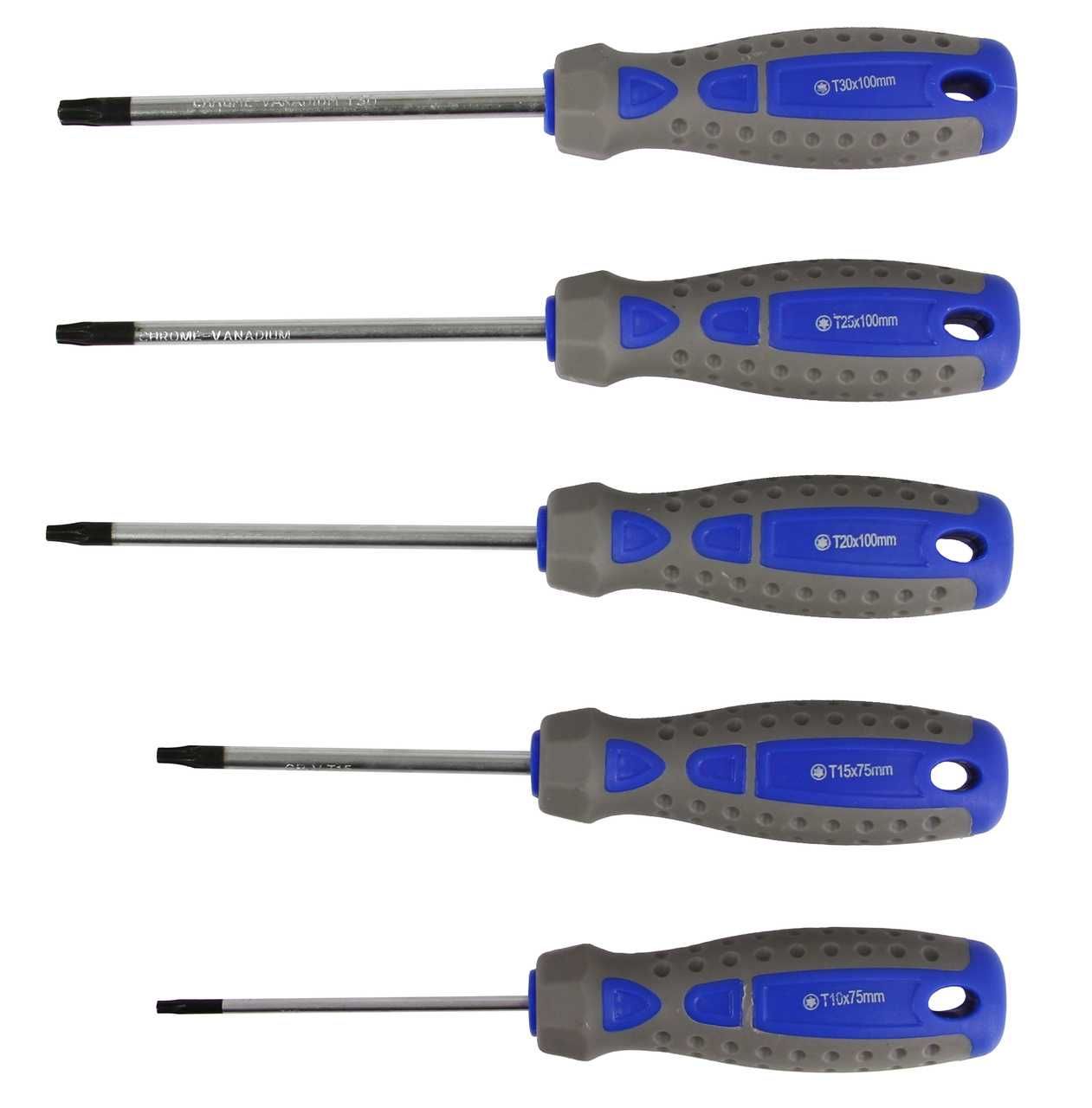 Zestaw Wkrętaków TORX 5 sztuk