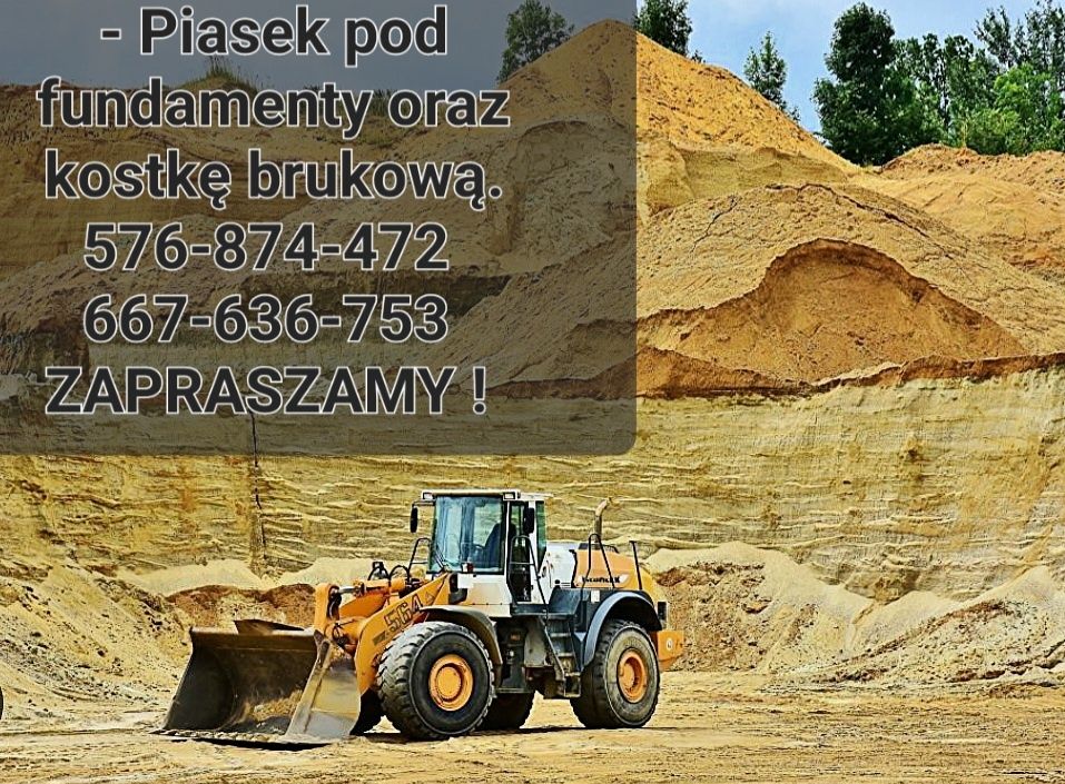 -Piasek , żwir siany/płukany ,żwirek