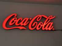 Nowy neon coca cola