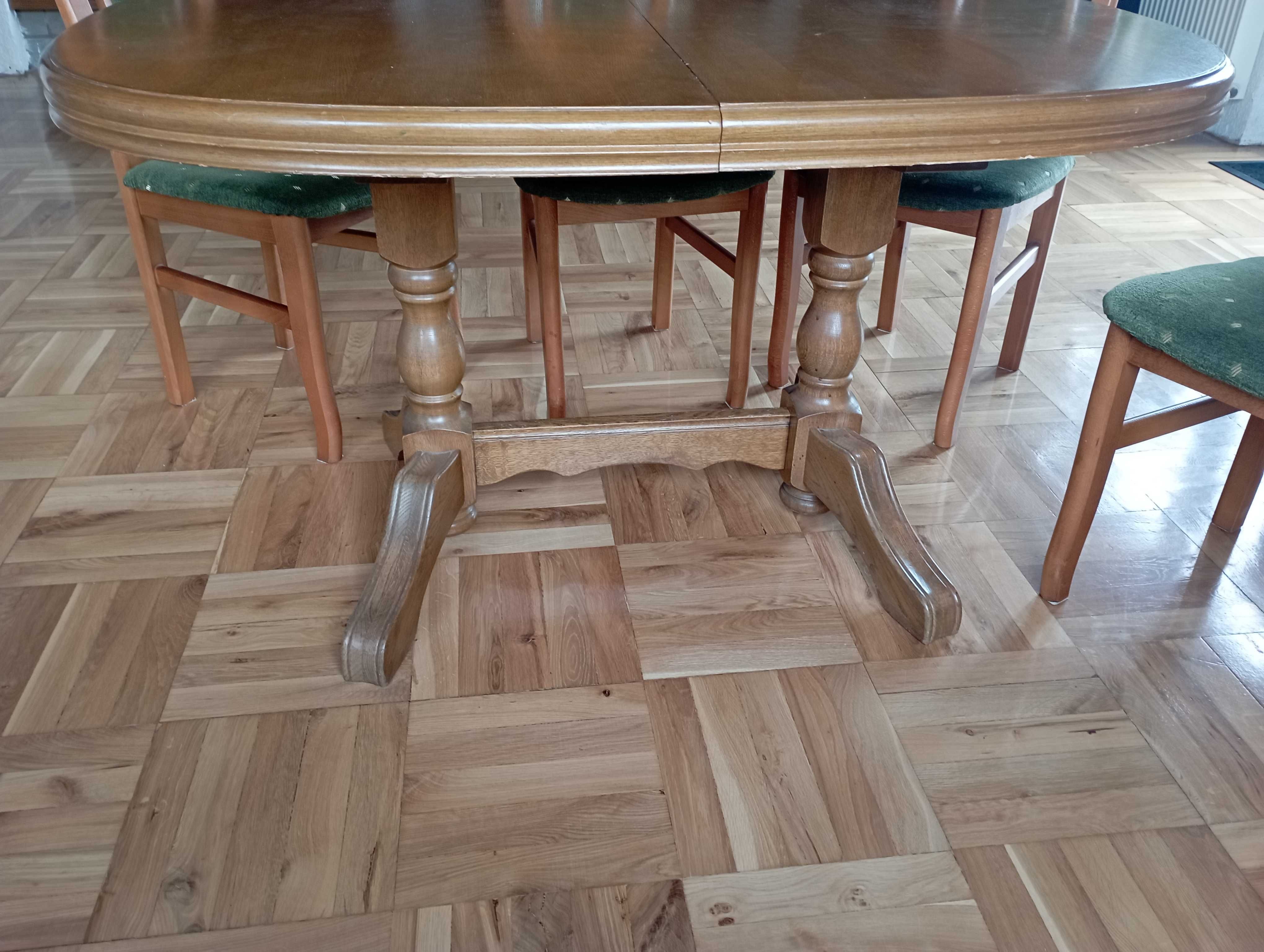 Drewniany Stół rozkładany, rozsuwany, ława